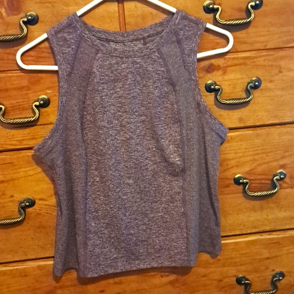 Purple athletic tank. Nwot